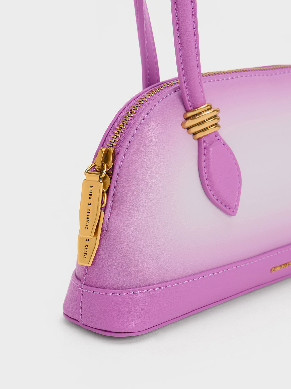 Charles and keith purple bag online