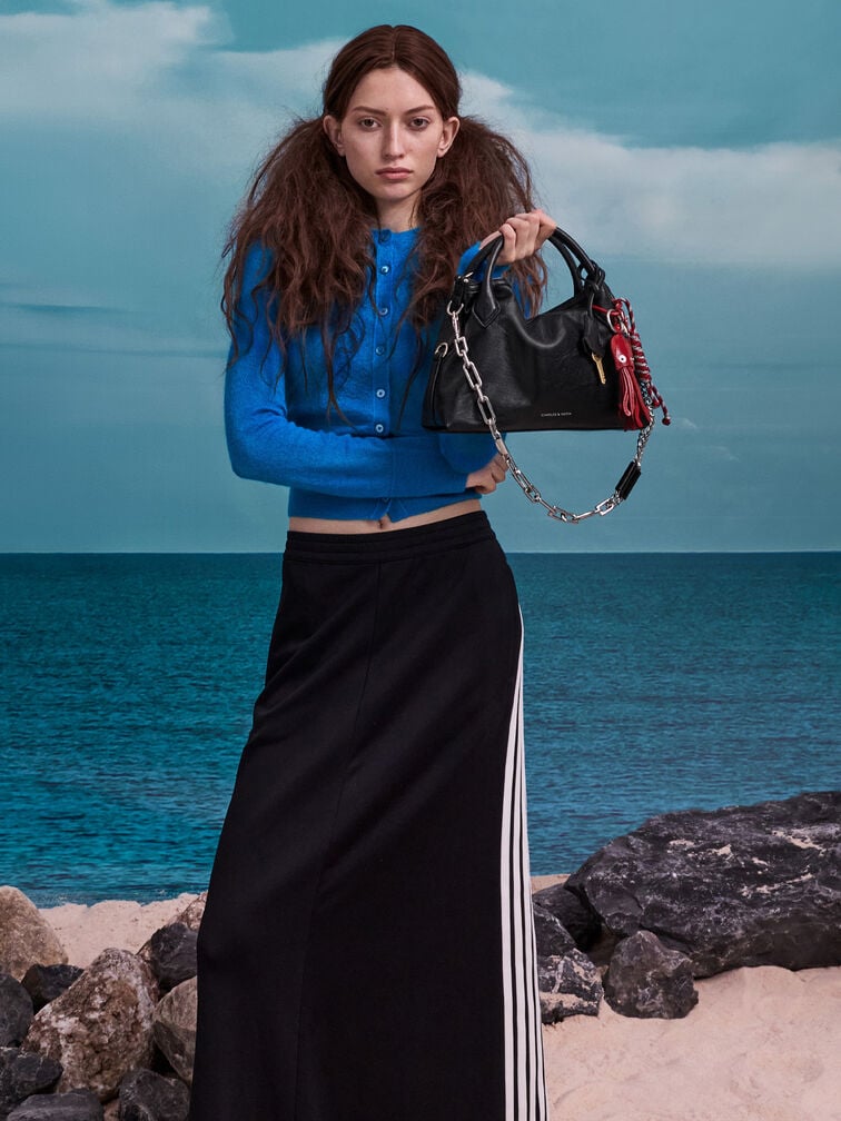 Charm Octopus Delfina, Tomato Red, hi-res