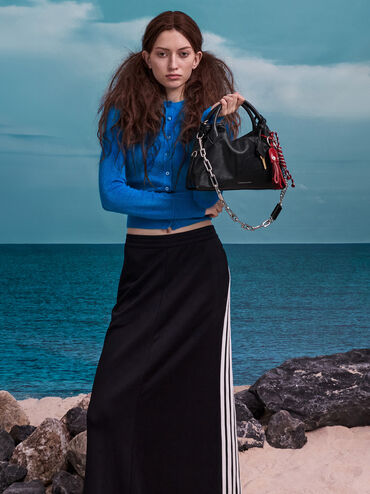 Charm Octopus Delfina, Tomato Red, hi-res