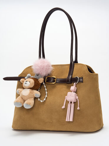 Dodie Deer Bear Charm, Multi, hi-res