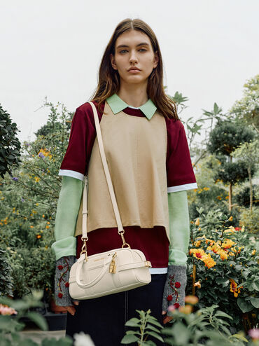 Tas Bowling Scottie, Cream, hi-res