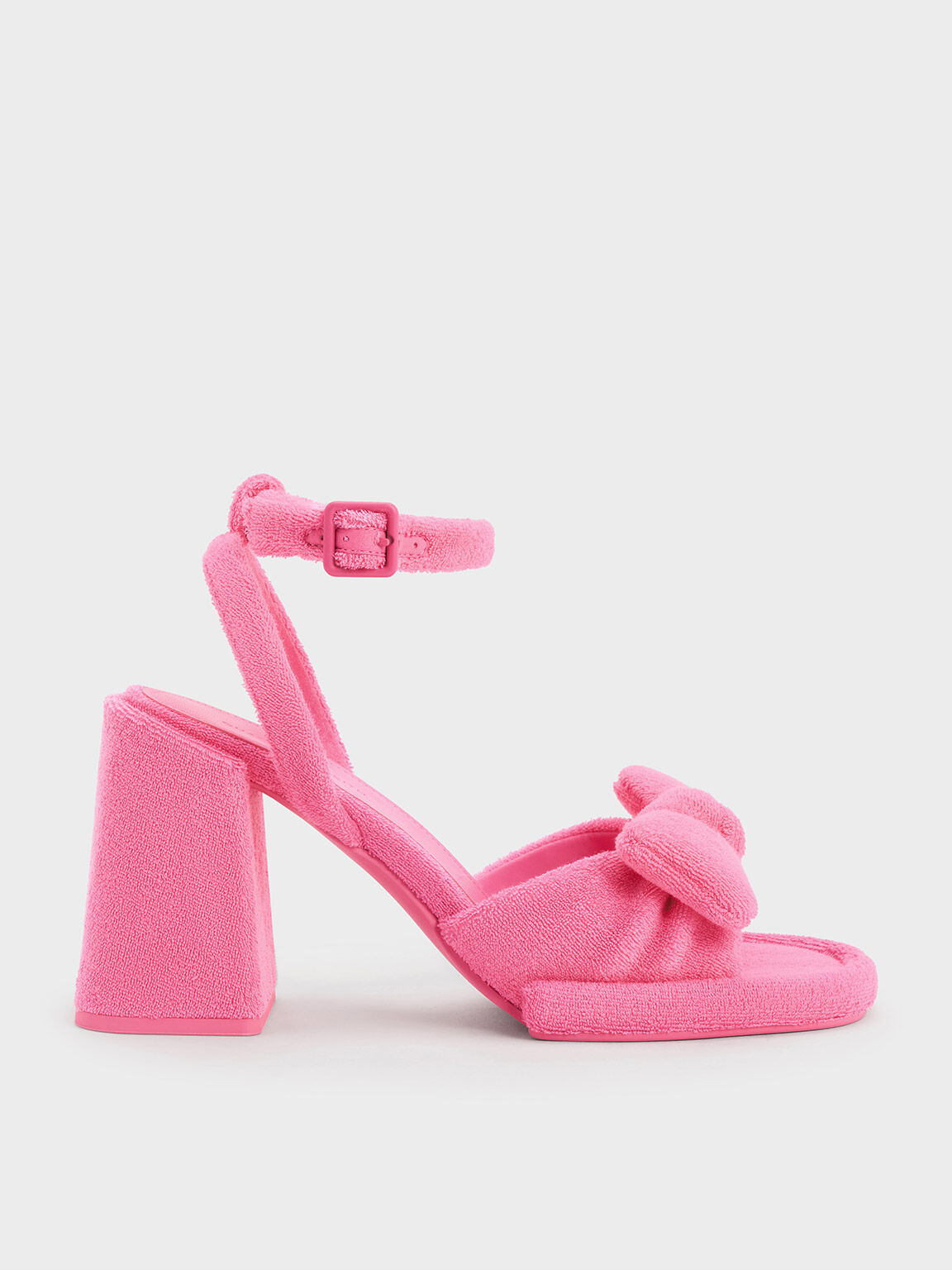 Bow ankle strap sandals hotsell