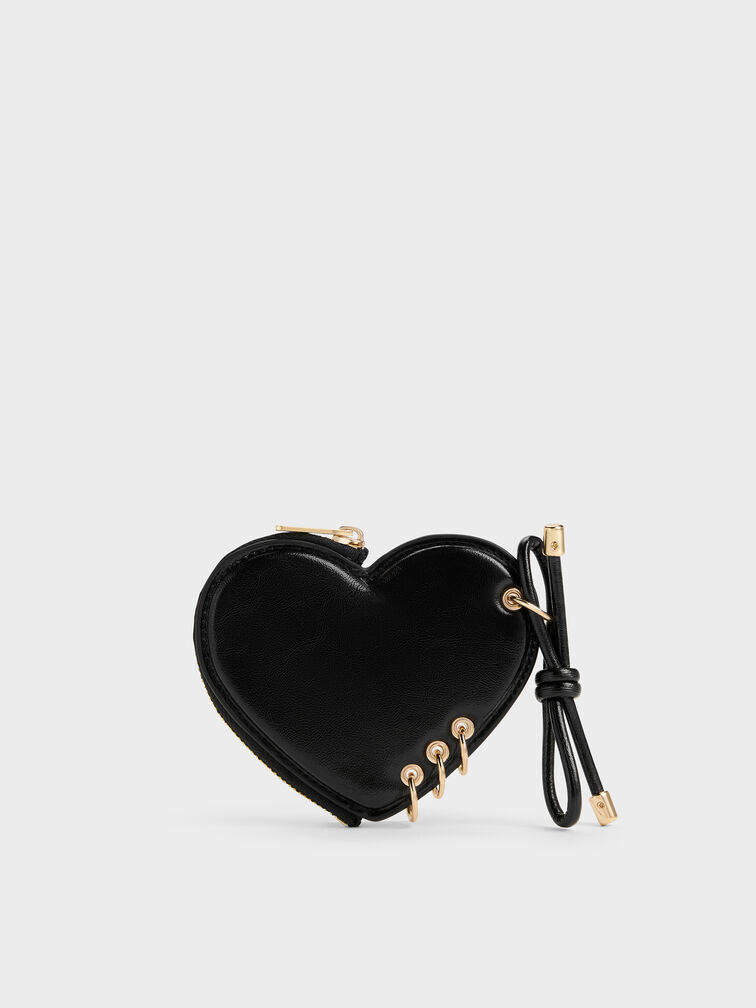 Charm Heart Rey, Black, hi-res
