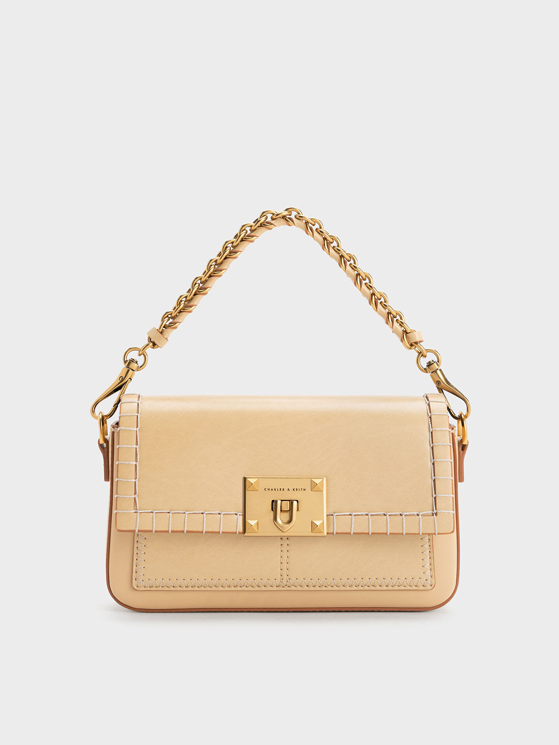 Beige tas cheap