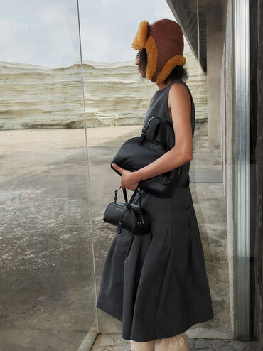 Tas Bowling Elongated Vega, Noir, hi-res