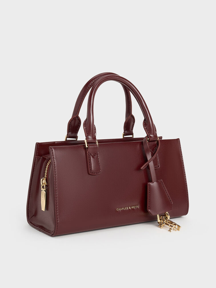 Tas Top Handle Kerry, Mulberry Plum, hi-res
