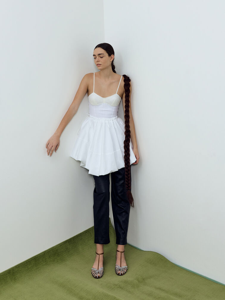 Sandal Gem Caged Jaylene, Brown, hi-res