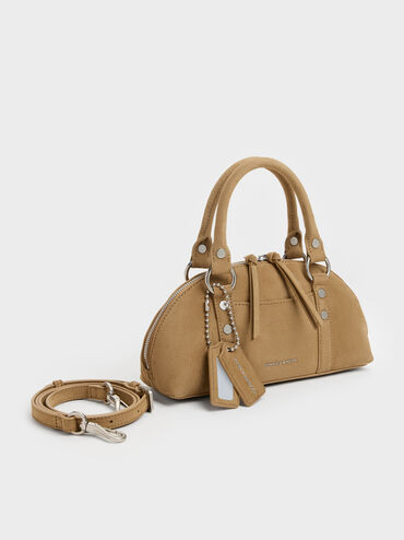 Tas Bowling Studded Tatiana, Sand, hi-res