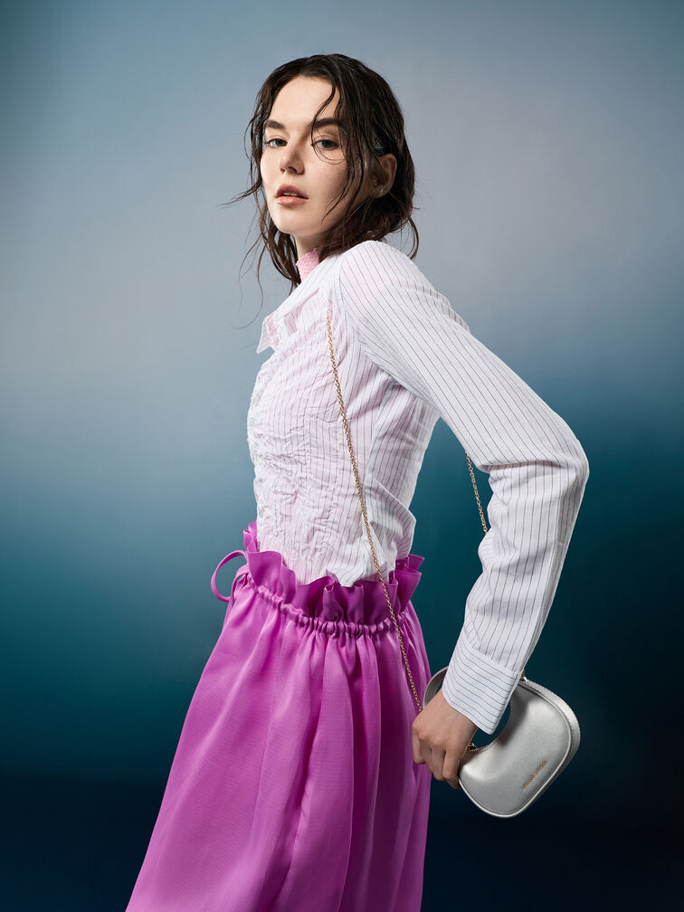 Tas Two-Way Jesmyn Micro Metallic, Silver, hi-res