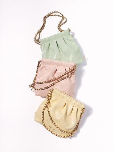 Tas Ransel Two-Way Chain-Handle Duo, Butter Yellow, hi-res