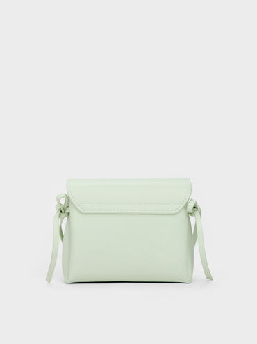 Dompet Kecil Bow Hazel, Mint Green, hi-res