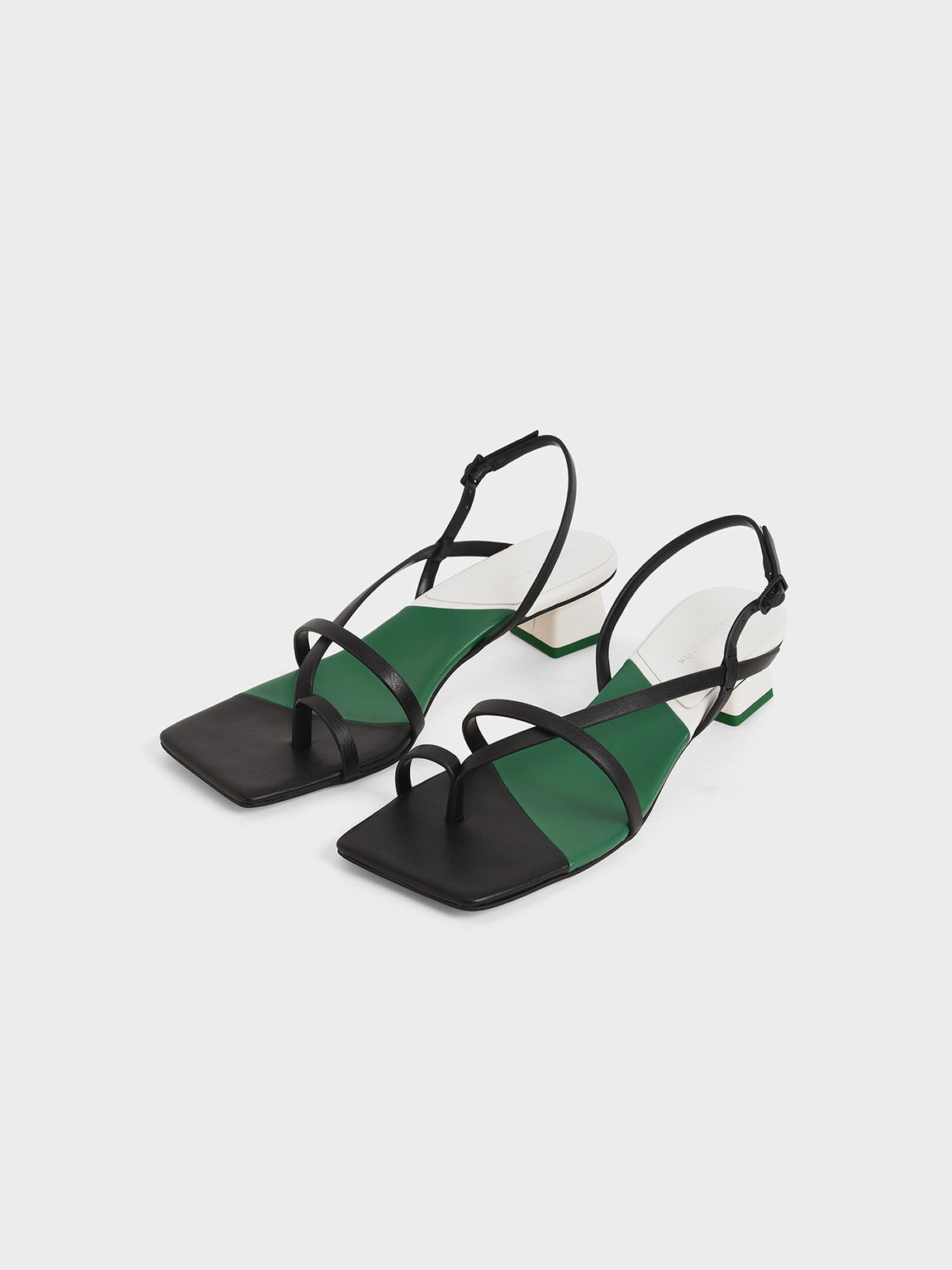 Sandal Strappy Slingback, Multi, hi-res