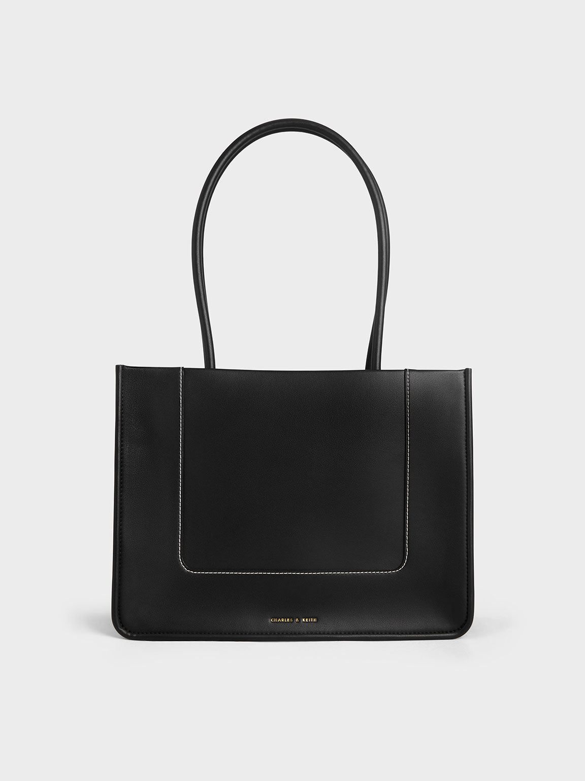 Black Daylla Large Tote Bag - CHARLES 