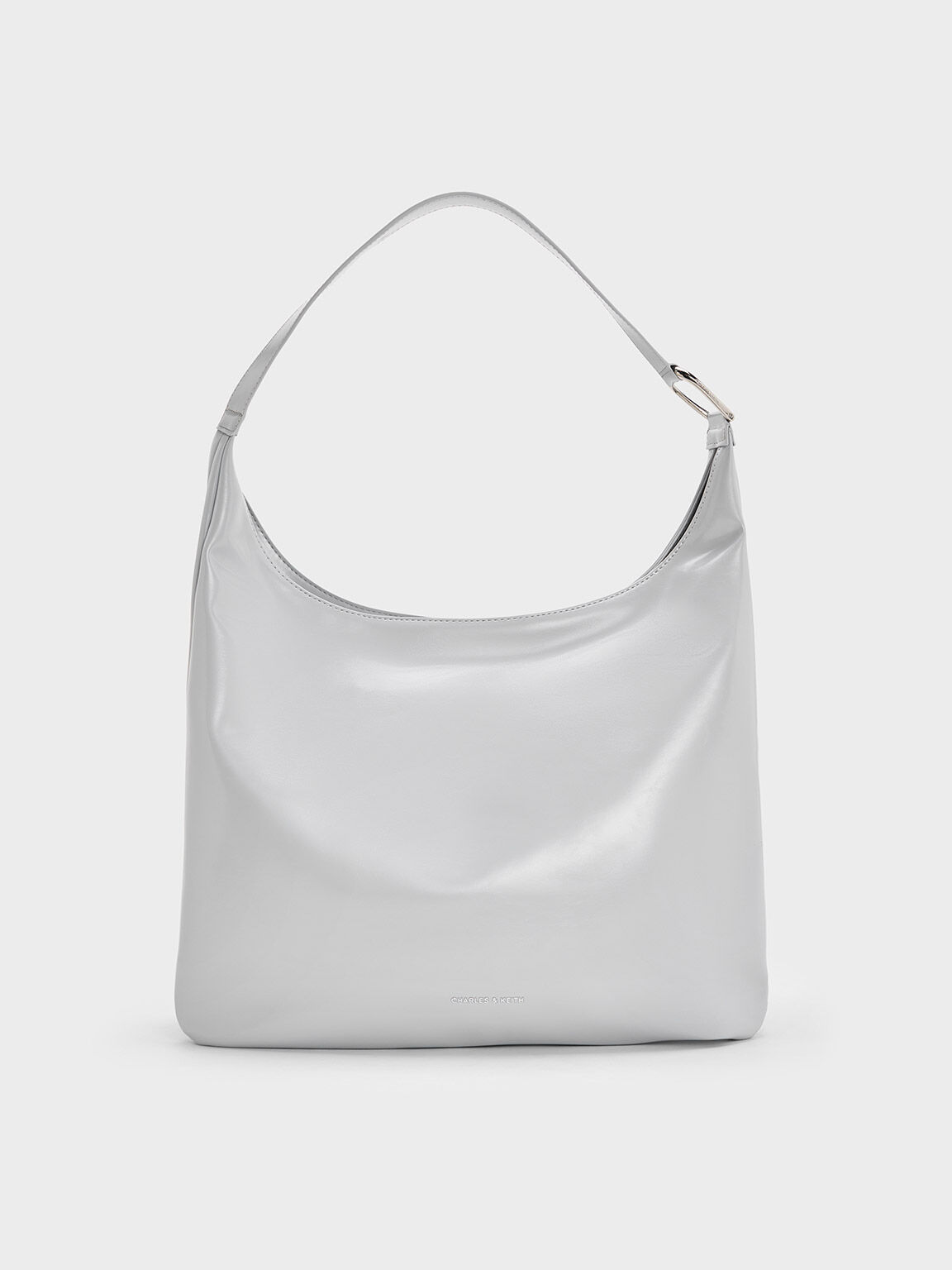 Grey Lumen Slouchy Hobo Bag CHARLES KEITH ID
