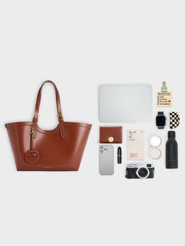 Tas Tote Enola XL, Brick, hi-res