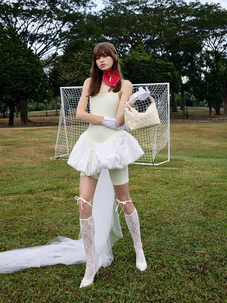 Tas Bahu Woven Ivette, Cream, hi-res