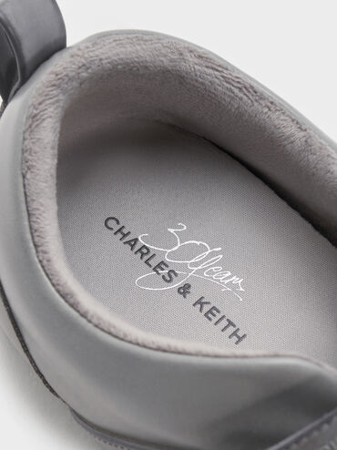 Silko Burnished Mary Jane Sneakers, Light Grey, hi-res