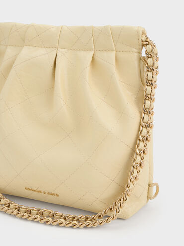 Tas Ransel Two-Way Chain-Handle Duo, Butter Yellow, hi-res