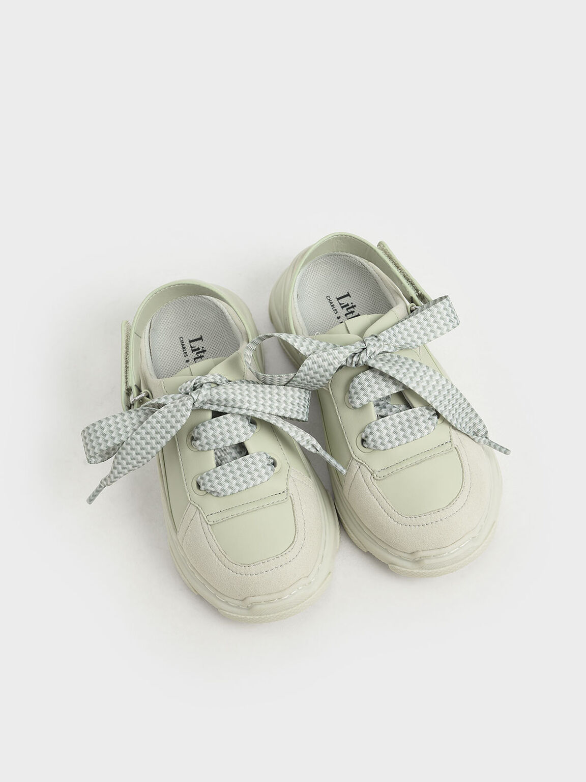 Sepatu Sneakers Slingback Girls', Mint Green, hi-res