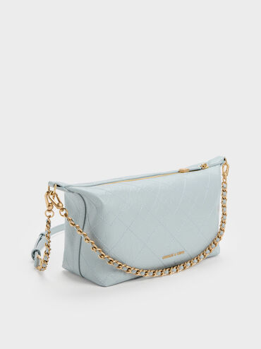 Tas Bahu Quilted Duo, Sea Salt Blue, hi-res