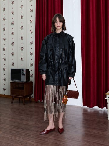 Gantungan Tas Reindeer Dodie, Multi, hi-res