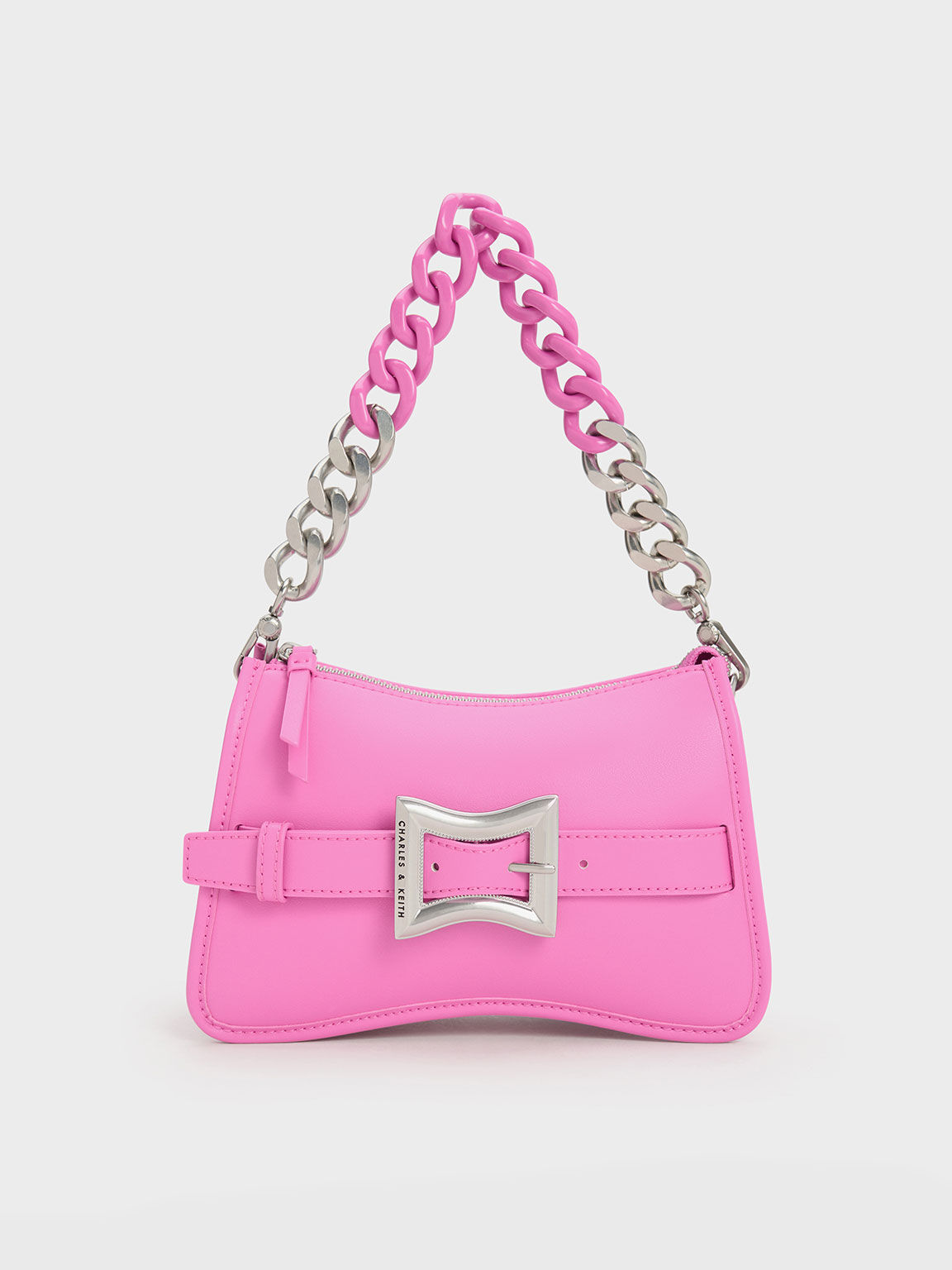 Charles and keith limited online edition bag pink price