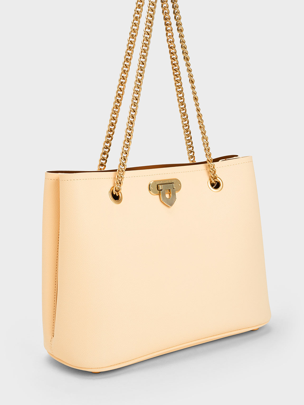 Carvela tote bag with chain handle top