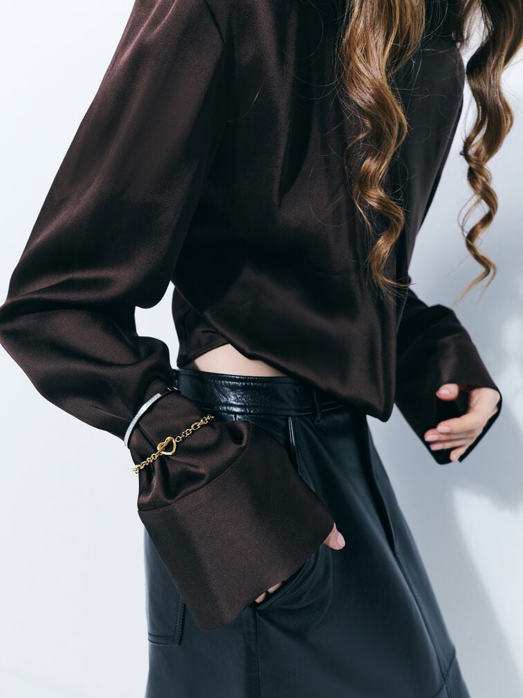 Gelang Heart Annalise, Gold, hi-res