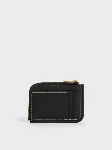 Card Holder Front-Pocket Lyla, Black, hi-res