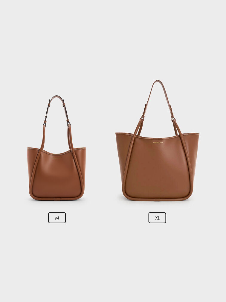 Tote Bag Tubular Lyla Mini, Chocolate, hi-res
