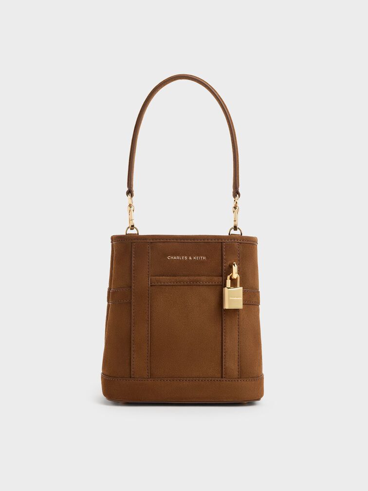 Tas Bucket Scottie, Pecan Brown, hi-res