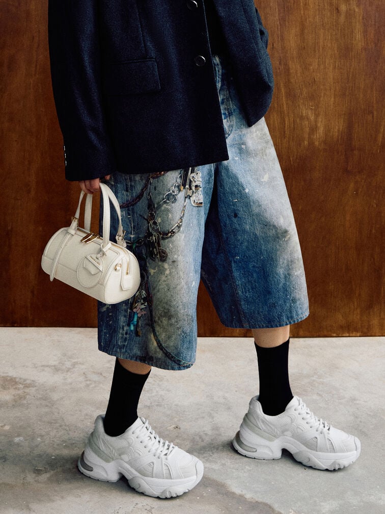 Tas Bowling Enola, Cream, hi-res