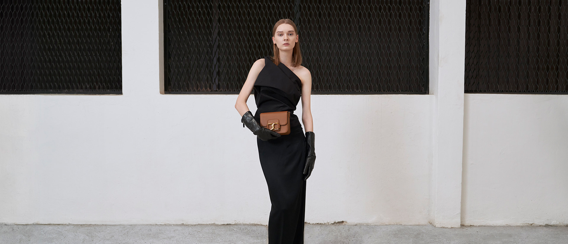 Women’s Gabine Leather Crossbody Bag in cognac - CHARLES & KEITH
