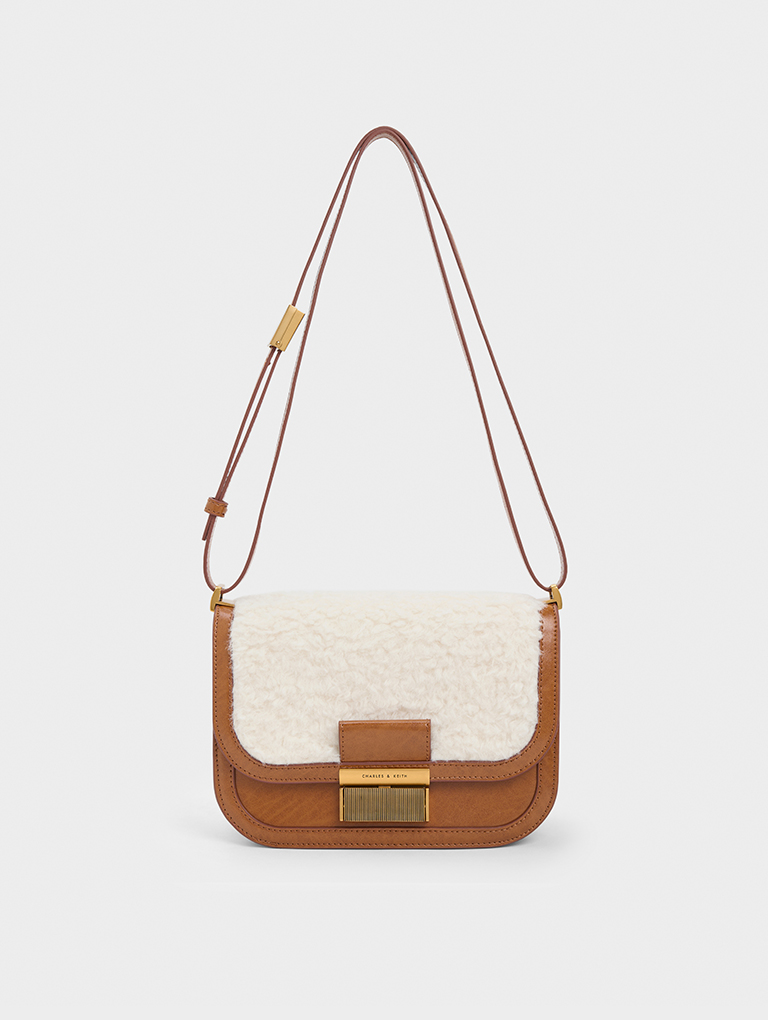 Women’s furry Charlot bag - CHARLES & KEITH