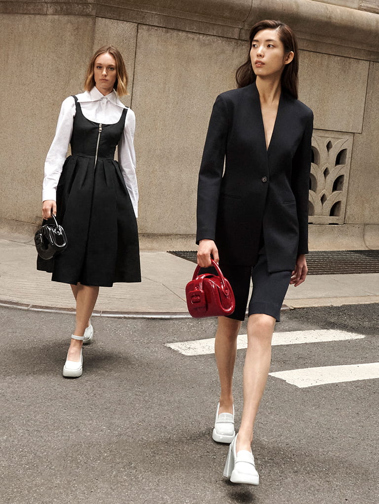 Fall Winter 2022 New In Patent Shoes Bags CHARLES KEITH