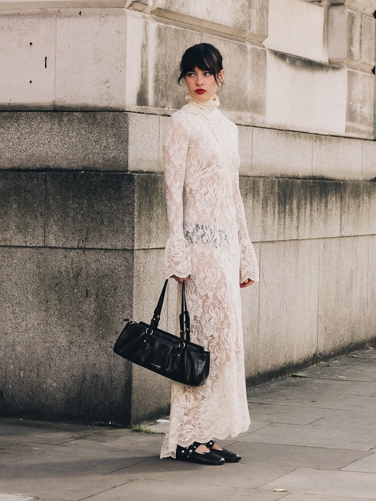 Britton Ruched Elongated Shoulder bag in black - CHARLES & KEITH