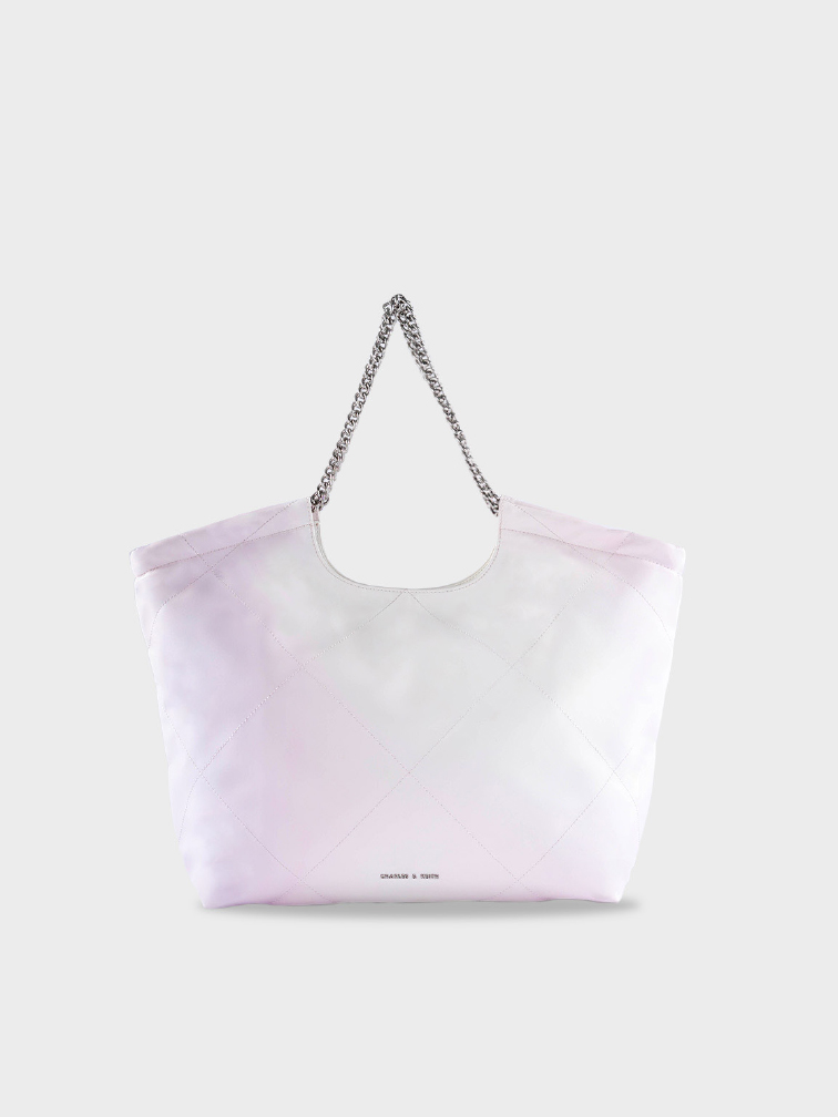 Bethel Ombre Chain- Handle Tote Bag
