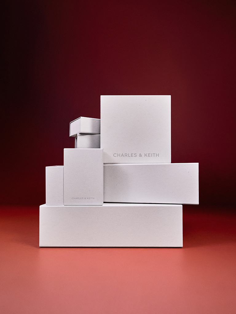 CHARLES & KEITH’s gift boxes in various sizes  - CHARLES & KEITH