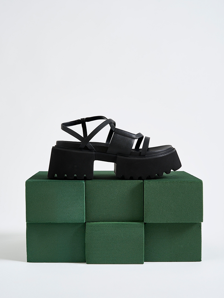 Women’s Nadine strappy platform sandals – CHARLES & KEITH