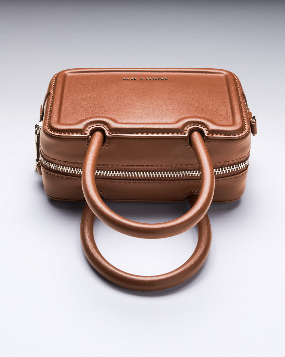 Women’s Perline elongated tote bag in chocolate - CHARLES & KEITH