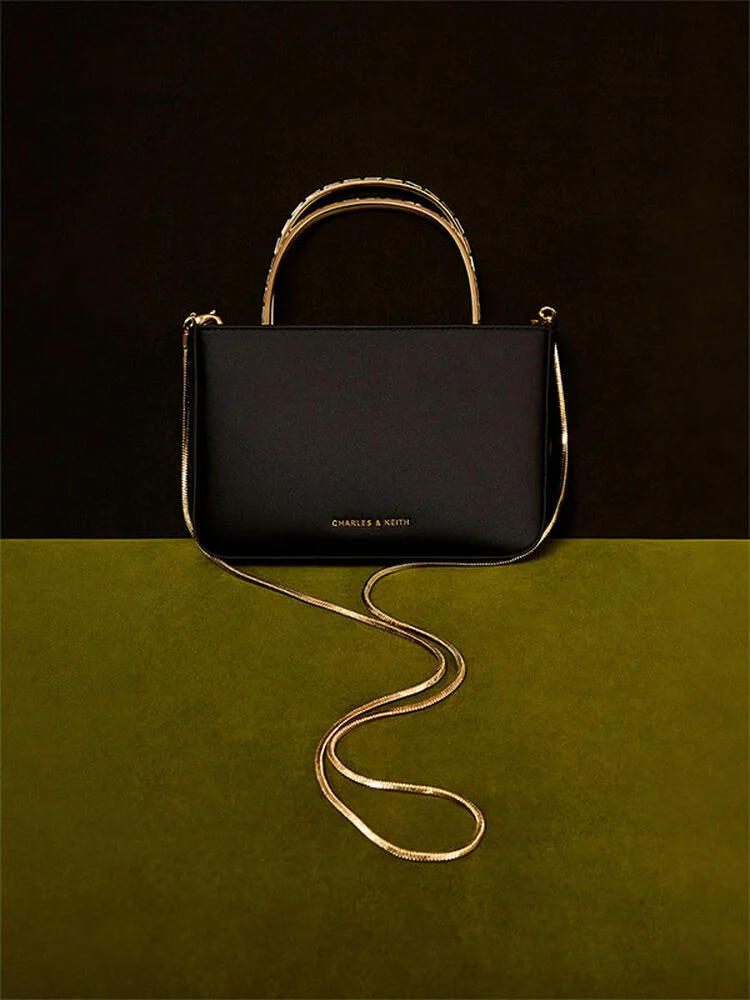 Mulberry Plum Lyla Tubular Slouchy Tote Bag - CHARLES & KEITH