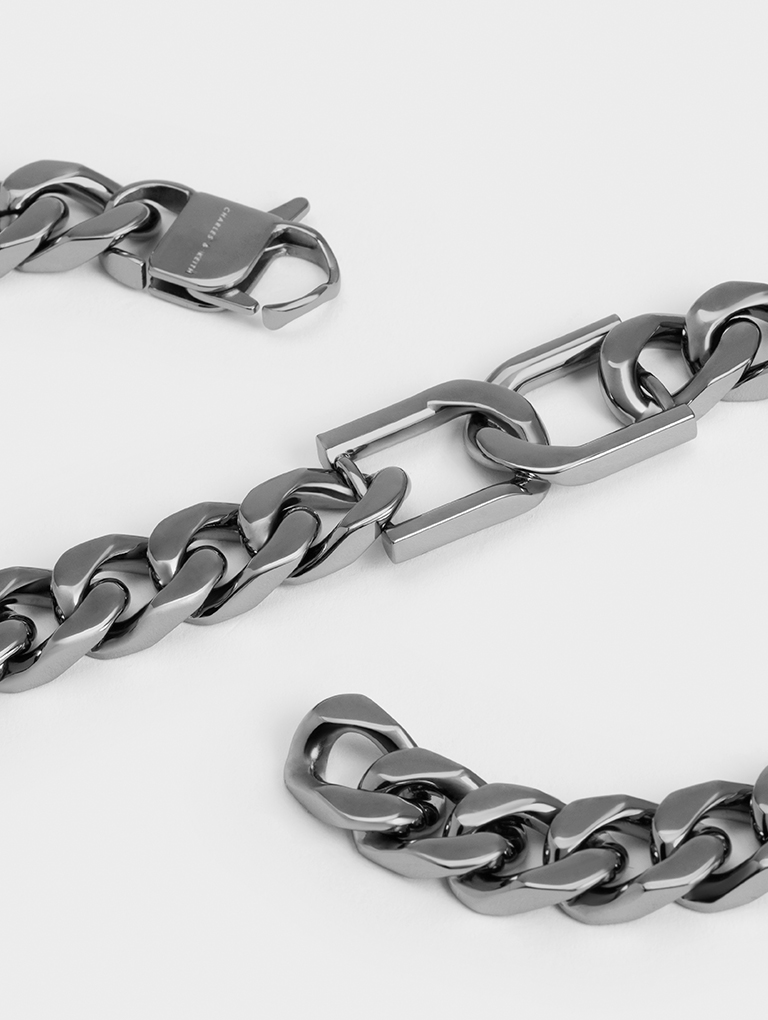 Women’s Gabine chain-link choker necklace – CHARLES & KEITH