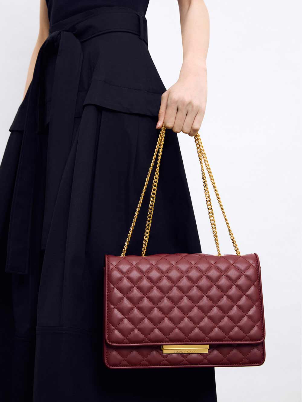 Tas wanita Este chain handle – CHARLES & KEITH