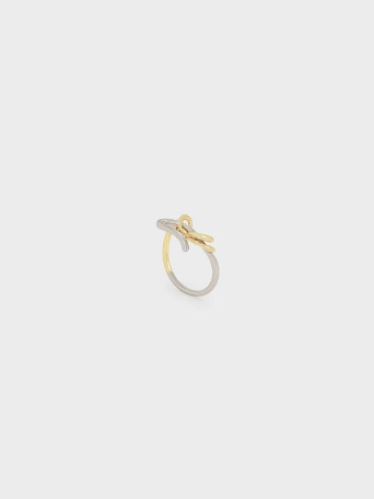 Two-Tone Sculptural Ring