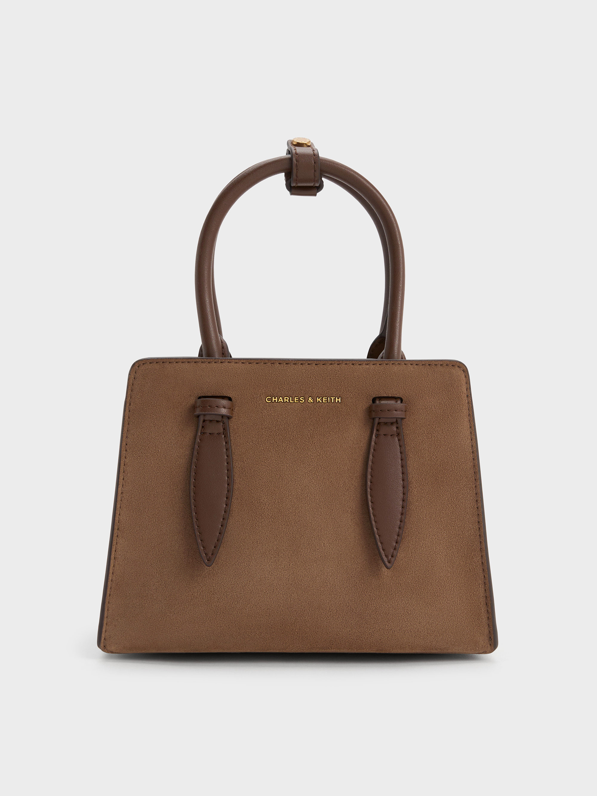 MAXIMA Leather Tote Bag Archive Y2K 3287 Mocha Brown Allyn 