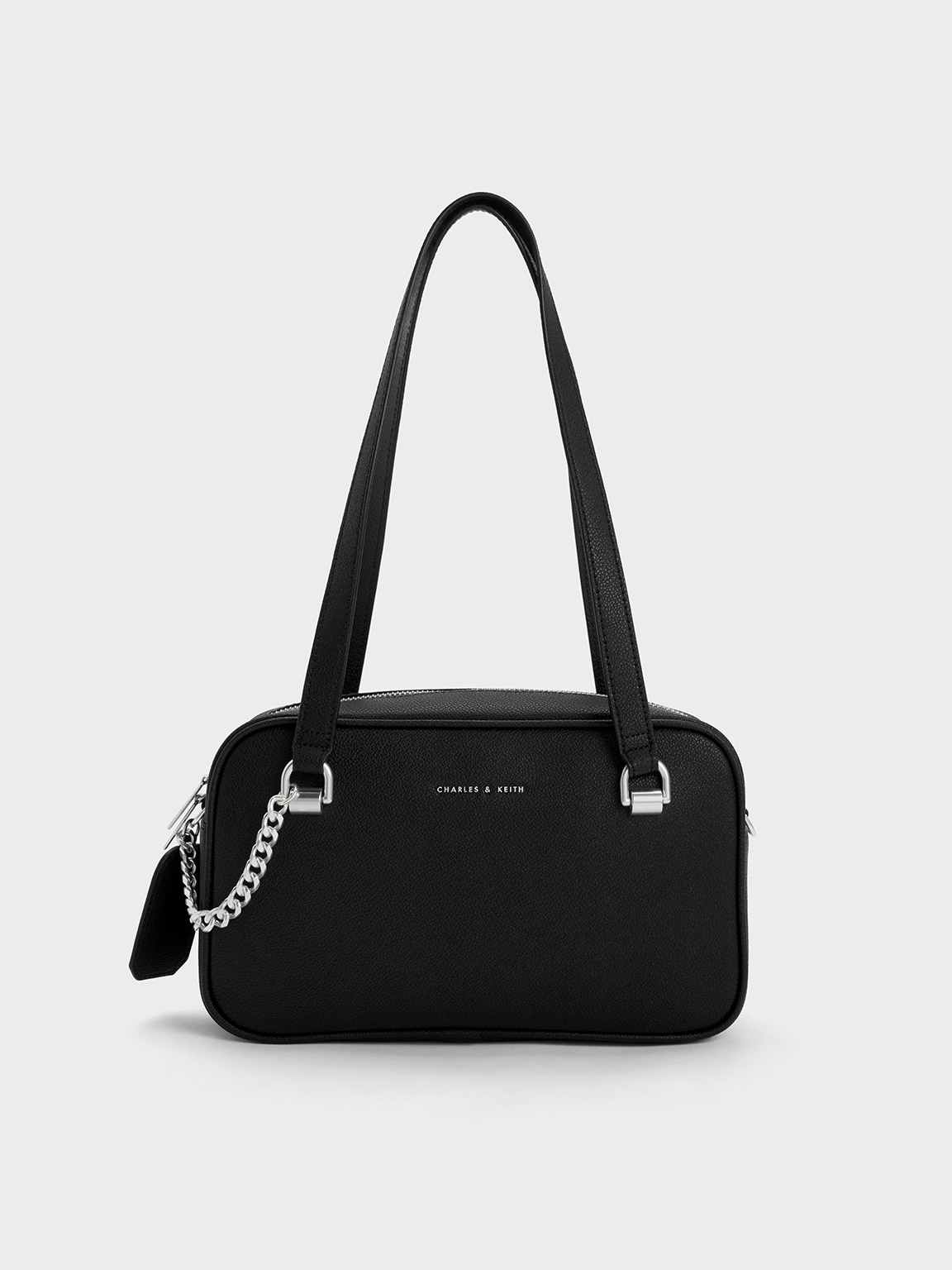 Black Tas Shoulder Boxy Avis CHARLES & KEITH ID